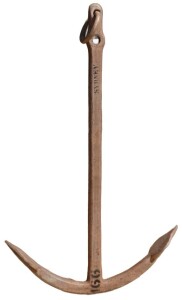 Nautical - Large dragonaut anchor: Sydney