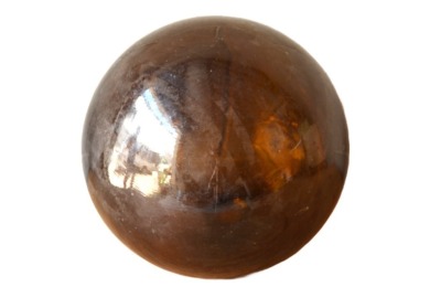 Nautical - Amber glass fishing float