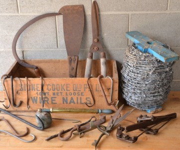 Tools - Fencing Tools and Barbed Wire