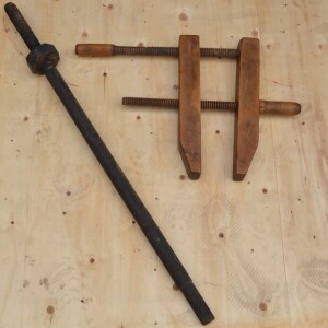 Tools - Timber items x 2
