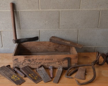 Group Lot - Timber impliments