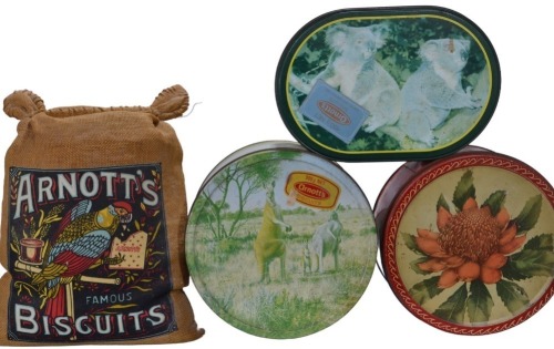 Tin - Arnotts - Group Lot tin