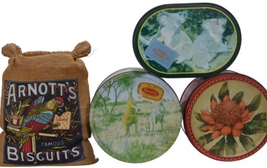 Tin - Arnotts - Group Lot tin