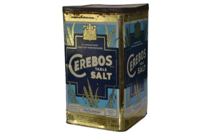 Tin - Cerebos Table Salt - 28lb