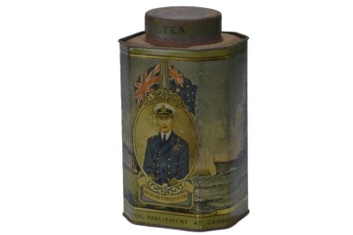 Tin - Bushells - Openning of Parliament - 1lb