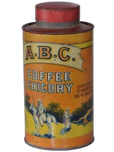 Tin - A.B.C Coffee & Chicory Sydney - 1 lb