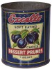 Tin - Excello Dessert Prunes, Griffith NSW - 7 lb