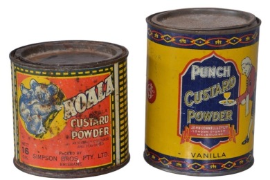 Tins x2 - Custard - Koala Brisbane & Punch Melbourne
