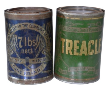 Tins x2 - The Colonial Sugar Co. Ltd - 7lb