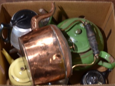 Box Lot - Kettles & Teapots