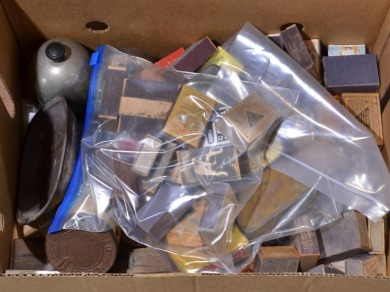Box Lot - Smoking items Tobacco tins & Match Boxes