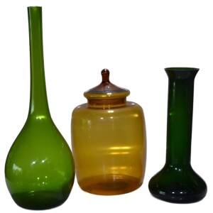 Art Glass x3 - Lucinda Hand Made Glass Bellingen NSW