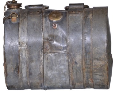 Pioneer - Steel water bag - Ward & Sons, Adelaide & Melbourne 2gal