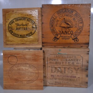 Crates x 4 - Dairy Crates & Ends