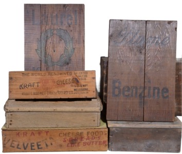 Crates - Group lot of Misc