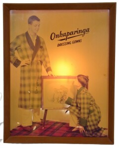 Sign - Light Box - Onkaparinga Dressing Gowns