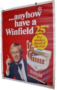 Poster - Winfield Cigarettes - Paul Hogan
