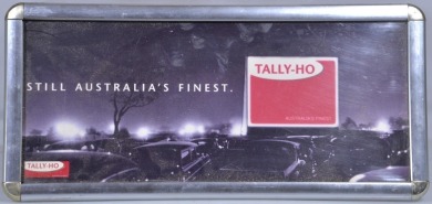 Frammed Sign - Tally Ho