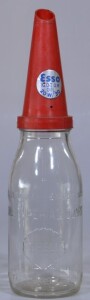 Garagenalia - One Quart - Shell Bottle - with esso top