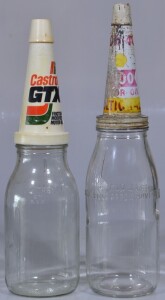Garagenalia - x2 - One Quart - Unbranded bottles with lids