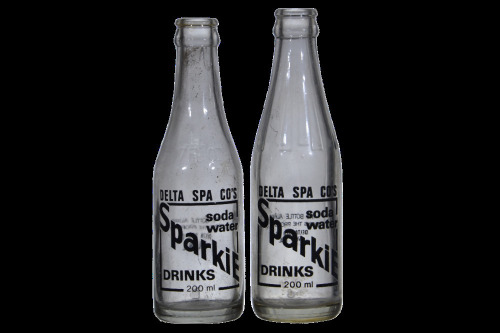 Ceramic Label - C/S - 2x 7oz Delta Spa Co, Sparkie, Ayr