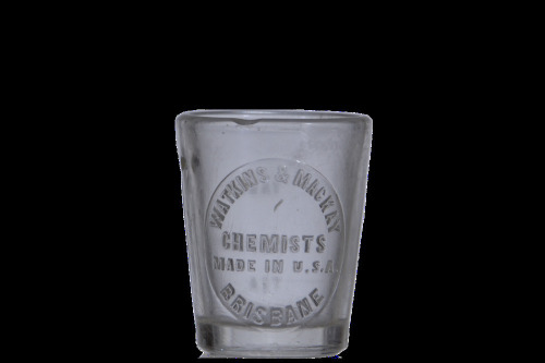 Chemist - Dose Cup - Watkins and Mackay, Brisbane