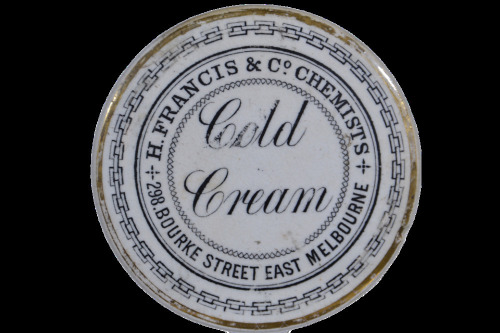 Chemist - Potlid - H. Francis & Co., Melbourne