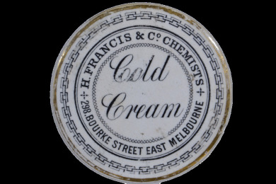Chemist - Potlid - H. Francis & Co., Melbourne