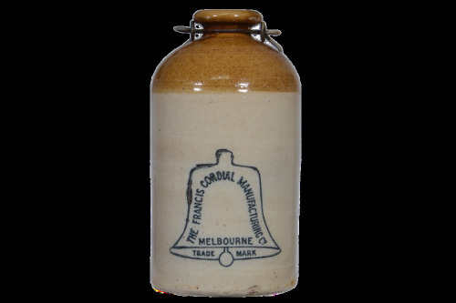 Demijohn - The Francis Cordial Manufacturing Co, Melbourne