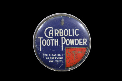 Collectible - Tin - Simpson's Carbolic tooth powder
