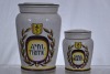 Chemist - Apothecary jars x 2 - 2