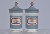 Chemist - Apothecary jars x 2 - 2