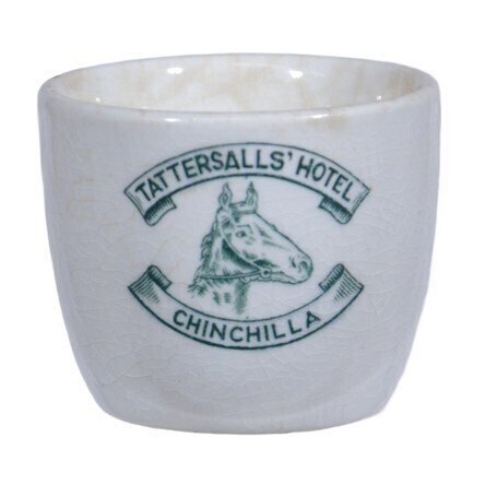 Advertising / Caf&eacute; ware - Tattersalls' Hotel, Chinchilla