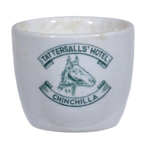 Advertising / Caf&eacute; ware - Tattersalls' Hotel, Chinchilla