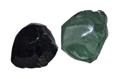 Collectibles - Slag Glass x 2
