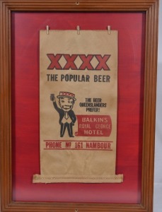 Advertising - Tallie Bag - Blakins Royal George Hotel, Nabour