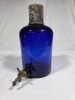Cobalt Glass - Barrell - 2
