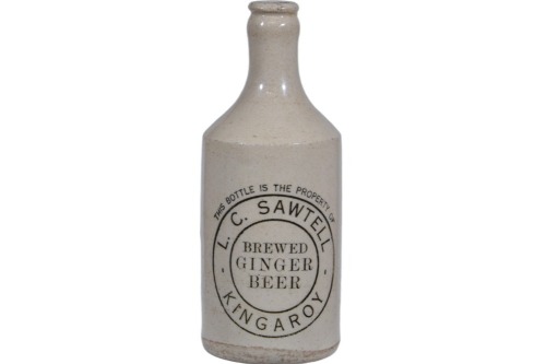 Ginger Beer - Crown seal - L.C. Sawtells, Kingaroy