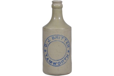 Ginger Beer - Crown seal - C.J. Britten, Tamworth