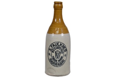 Ginger Beer - Crown seal - S. Faulkner, Narrabri