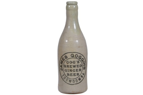 Ginger Beer - Crown seal - James Goggins, Toowoomba