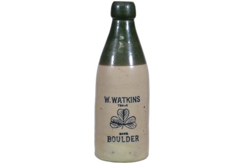 Ginger Beer - Blob Top - W. Watkins, Boulder