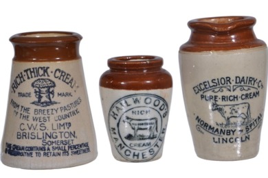 Cream Pot - UK x 3