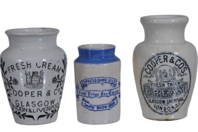 Cream Pot - UK x 3
