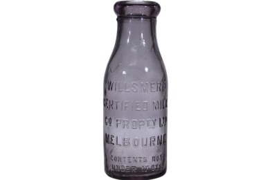 Milk - Willsmere Certified Milk Co. Propty. Ltd., Melbourne