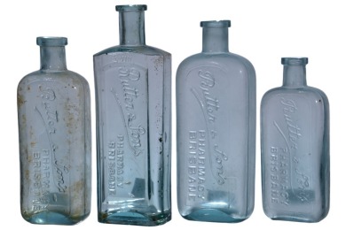 Chemist - Rutter's & Sons, Brisbane x 4
