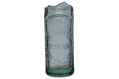 Cry Bottle - W. Smith, West Wallsend