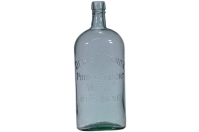 Hotel Bottle - Imperial Pint - Denis O'Connor, Prince Consort Hotel, Brisbane