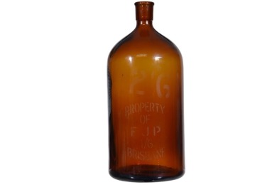 Bulk Syrup Container - F.J.P.,Brisbane