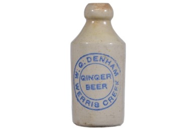 Ginger Beer - Blob Top - W.G. Denham, Werris Creek